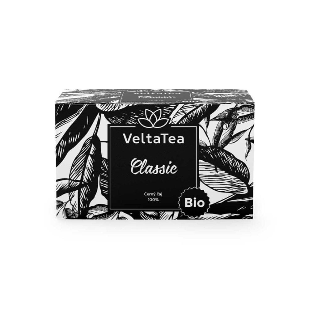 WEBHIDDENBRAND Velta Tea Čierny čaj VeltaTea - classic, bio, 20x 1,5 g